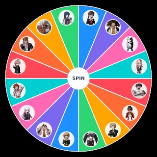 Spin the Wheel: Danganronpa characters (spoiler free)