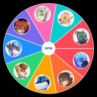 Amorous characters Wheel