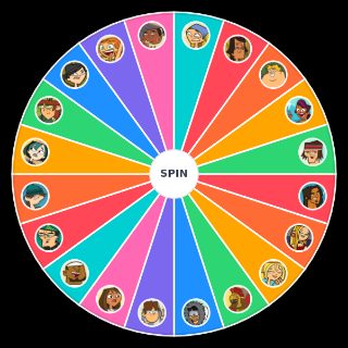 Spin the Wheel: Drama Total TurnÃª Mundial (Total Drama World Tour)