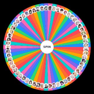 Mahjong Soul Characters (as of August 2022) Wheel