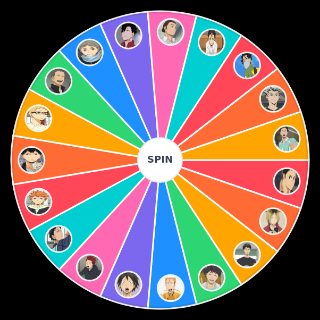 Random Haikyuu Fights Wheel