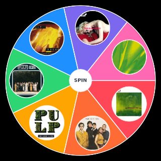 pulp (the band) albums Random Picker