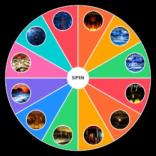 Every Bathory Album Wheel