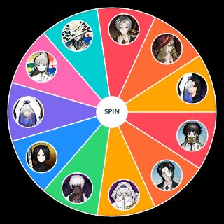 Limbus Company Canto 9 characters Wheel