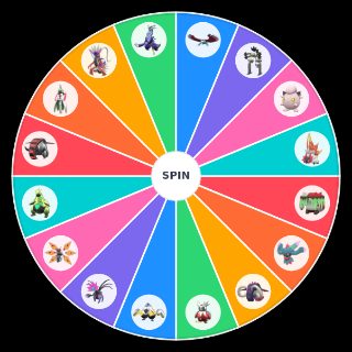 Spin the Wheel: Pokemon Scarlet Violet Paradox Pokemon