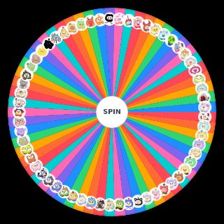 Random Itemlabel ouioui (series 1,2,3,4,5,x,y) Wheel