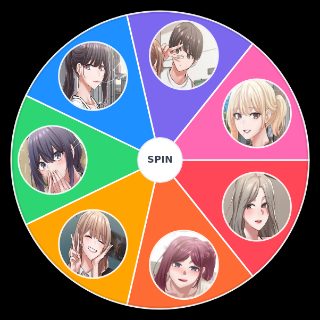 Spin the Wheel: Circles characters