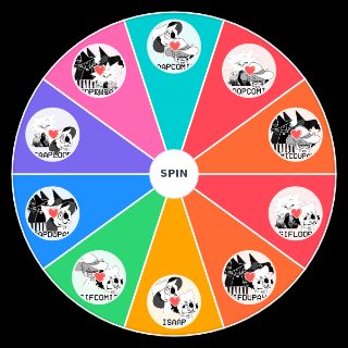 Most to Least Selfcest In Stars and Time Random Picker