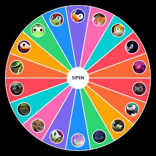 Random Sonic Zombies Characters w/ Sanic Griffith Wheel