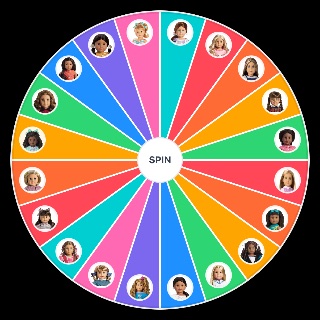 Random American Girl Historical Dolls Wheel