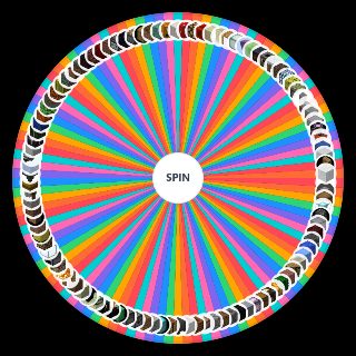 Random Minecraft Blocks Wheel