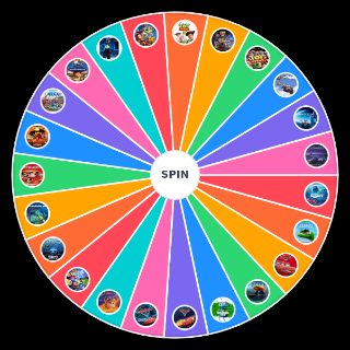 Spin the Wheel: Pixar Movies (til Soul)