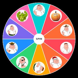 Choose a Random Peter Griffin's
