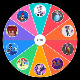 Brawl Stars Waifus (by Leon) Wheel
