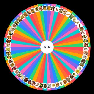 Jamaican Foods Wheel
