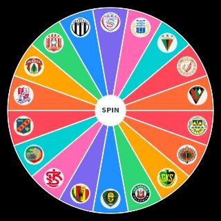 Random Fortuna I liga Wheel