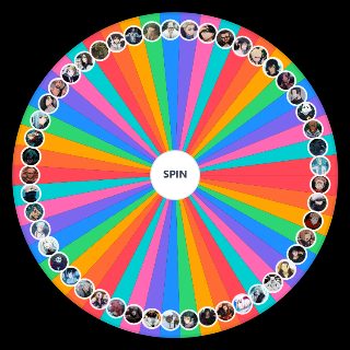Random Jujutsu Kaizen anime characters Wheel