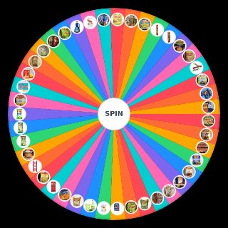 Random Cursed food flavors Wheel
