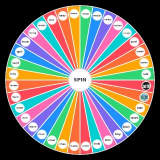 Spin the Wheel: Names to Call Me in Casual Conversation