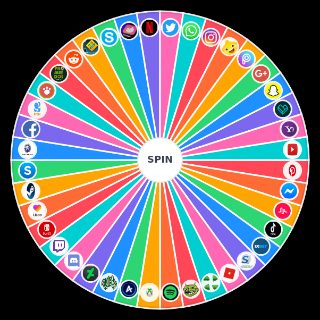 Redes sociales y aplicaciones Random Picker