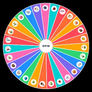 Genshin Impact Plants and Flowers Wheel