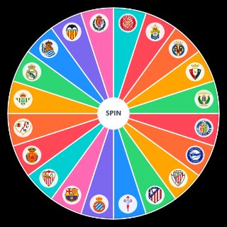 Random LA LIGA 24 25 Wheel