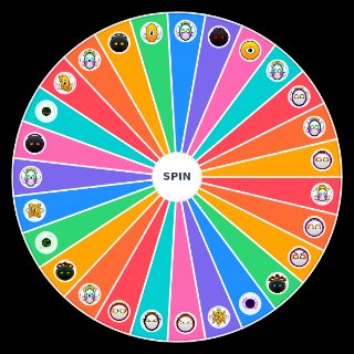 Spin the Wheel: angel difculty faces