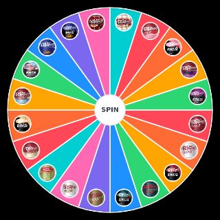 Random Dr. Pepper Flavors Wheel