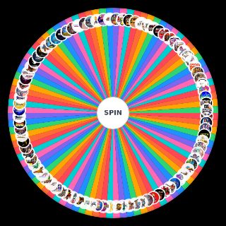 Random Fighting Games Wheel