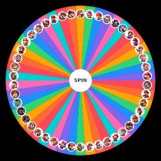 Random The Super Mario Designs Wheel