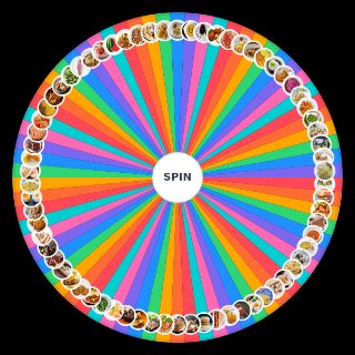 Random Favourite Food Wheel