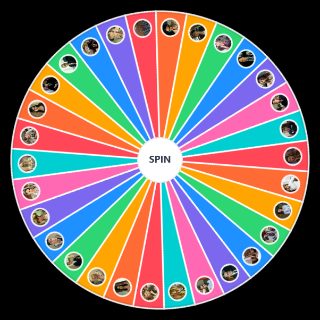 Spin the Wheel: Универ персонажи