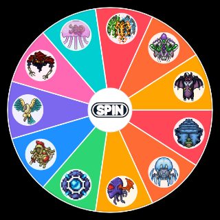 Random Terraria thorium mod bosses Wheel