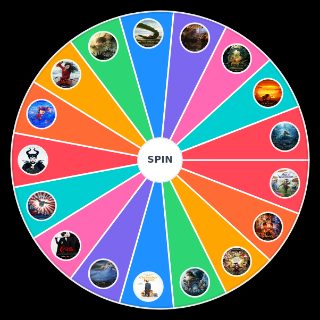 Disney's Live Action Remakes (2010 2023) Wheel