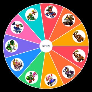 Choose a Random Mario Kart Double Dash Characters