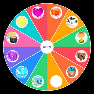 Spin the Wheel: Bubble Gum Simulator Secret Pets