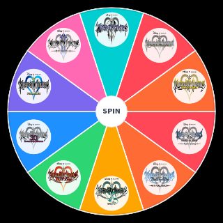 Kingdom Hearts Games Random Picker