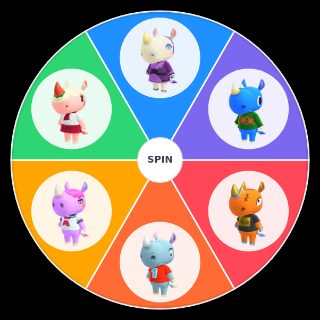 Random Animal Crossing villagers: rhino Picker