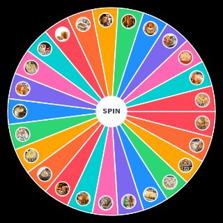 Comidas de Natal Wheel