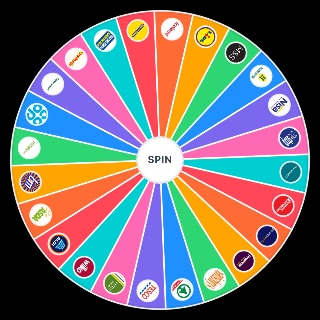 Random UK Supermarkets and Shops Wheel