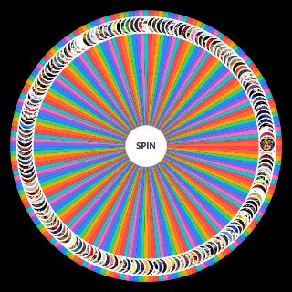 Random Best 90s Albums Wheel