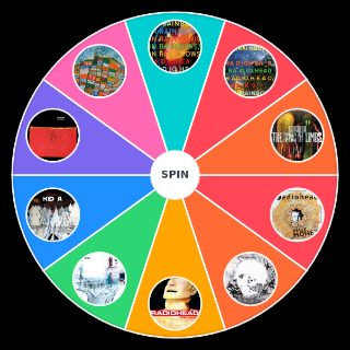 Pick a Random Radiohead Albums