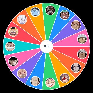Random Yonko/Seven warlords Wheel