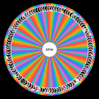 All Marvel Movies and TV shows Wheel