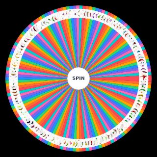 Grow A Garden Crops *CLEAN CUT* (All Plants up to C Event) Wheel