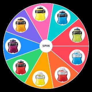 Spin the Wheel: Powerade Flavours