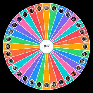 Personajes de películas de terror Wheel