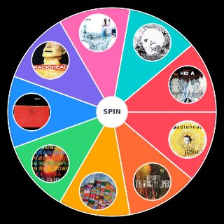 Pick a Random Radiohead Studio Albums