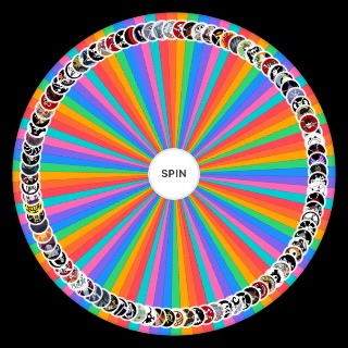 Random One Piece Jolly Rogers Wheel