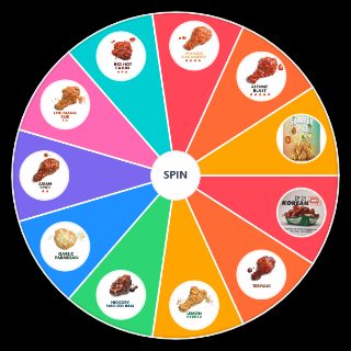 Choose a Random WINGSTOP FLAVOURS